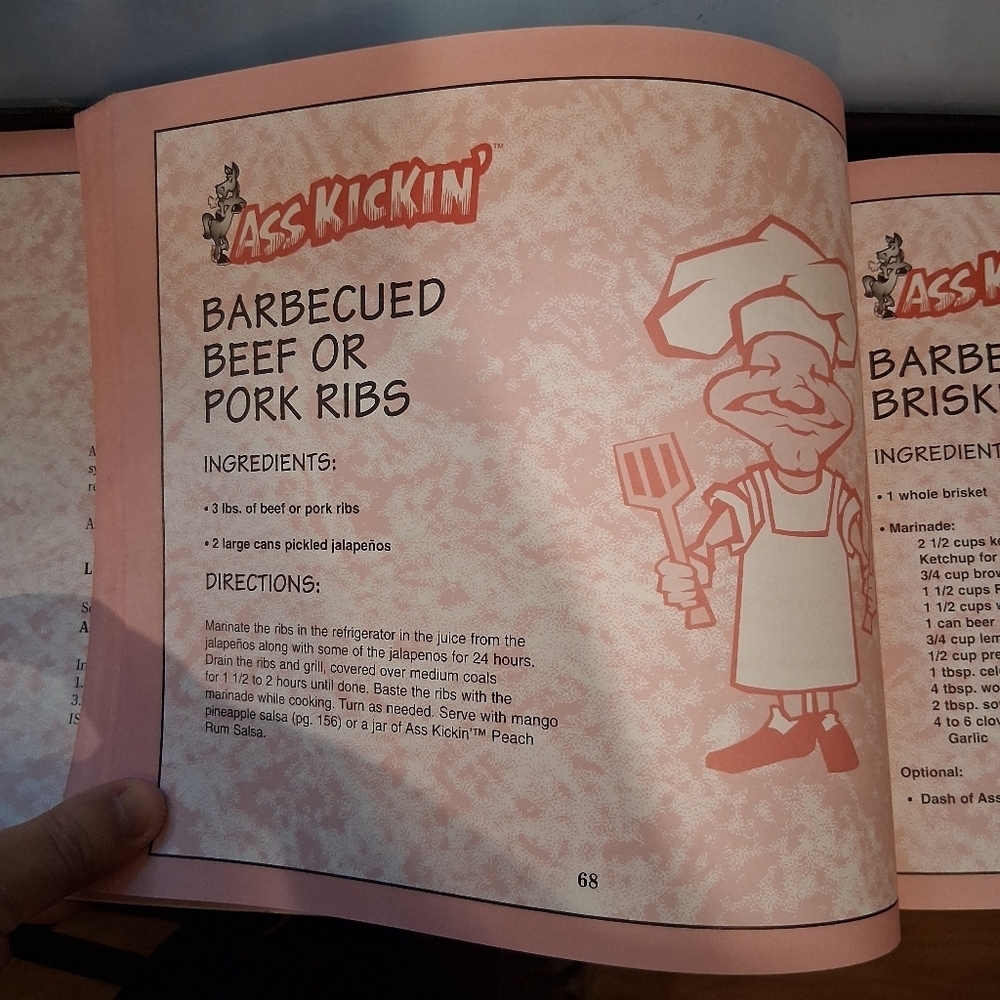 Ass Kickin Paperback Cookbook Volume 1 - Picture 3 of 4